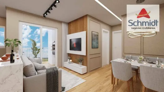Apartamento com 2 Quartos à venda, 51m² no Feitoria, São Leopoldo