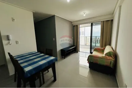 Apartamento com 2 Quartos para alugar, 58m² no Tambaú, João Pessoa
