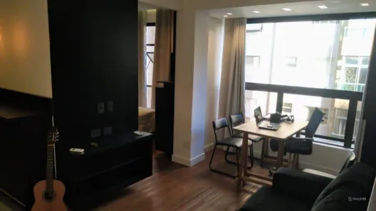 Flat com 1 Quarto para alugar, 69m² no Itararé, São Vicente