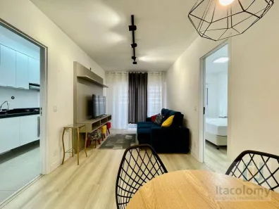 Apartamento com 1 Quarto para alugar, 50m² no Alphaville Centro Industrial e Empresarial/Alphaville., Barueri