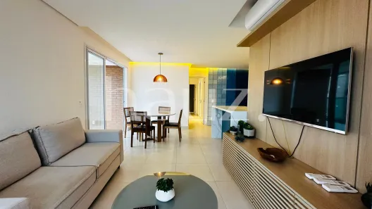 Apartamento com 3 Quartos para alugar, 110m² no Riviera, Bertioga