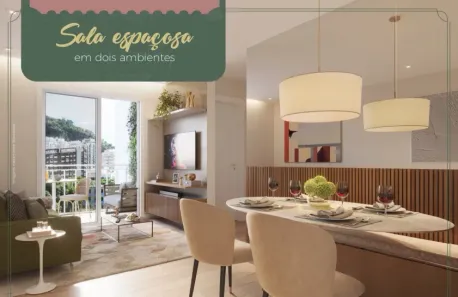 Apartamento com 2 Quartos à venda, 55m² no Nogueira, Petrópolis