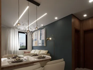 Apartamento com 2 Quartos à venda, 48m² no Centro, Mesquita