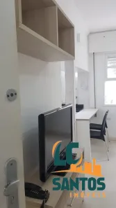 Kitnet com 1 Quarto à venda, 33m² no Ponta da Praia, Santos