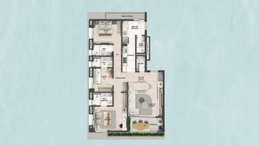 Apartamento com 2 Quartos à venda, 101m² no Paiva, Cabo de Santo Agostinho