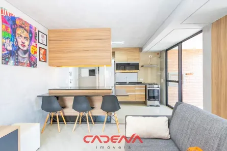 Studio com 1 Quarto para alugar, 45m² no Vila Izabel, Curitiba