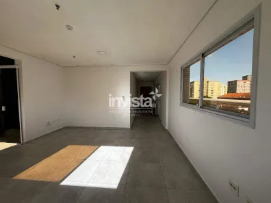 Conjunto Comercial / Sala com 1 Quarto para alugar, 50m² no Embaré, Santos