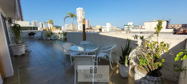 Cobertura com 4 Quartos para alugar, 245m² no Enseada, Guarujá
