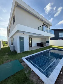 Casa de Condomínio com 4 Quartos para alugar, 420m² no Alphaville (Abrantes), Camaçari