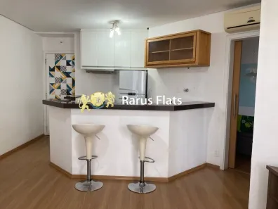 Flat com 1 Quarto para alugar, 43m² no Jardim Ampliação, São Paulo