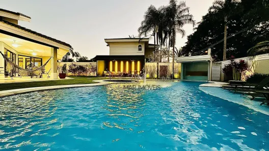 Casa de Condomínio com 4 Quartos à venda, 750m² no Jardim Acapulco, Guarujá