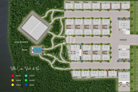 Casa de Condomínio com 3 Quartos à venda, 99m² no centro, Balneário Piçarras