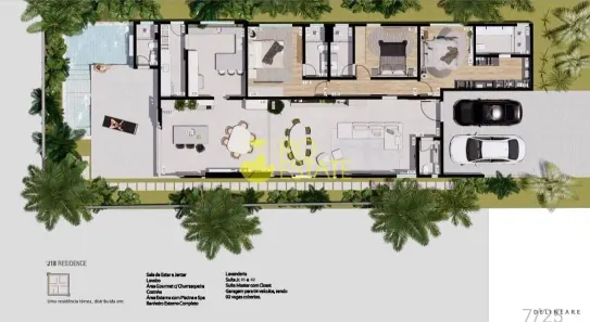 Casa de Condomínio com 3 Quartos à venda, 221m² no Casa de Pedra, Volta Redonda