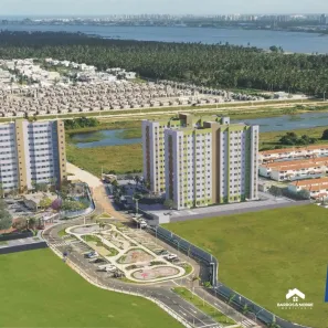 Apartamento com 2 Quartos à venda, 55m² no Costa Paradiso, Barra dos Coqueiros