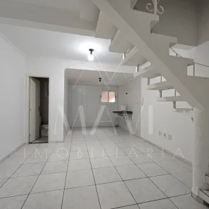 Casa de Condomínio com 2 Quartos para alugar, 74m² no Canto do Forte, Praia Grande
