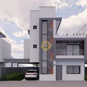 Sobrado com 3 Quartos à venda, 128m² no Capão Raso, Curitiba
