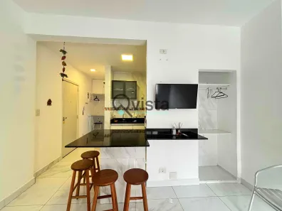 Kitnet com 1 Quarto à venda, 34m² no Pitangueiras, Guarujá