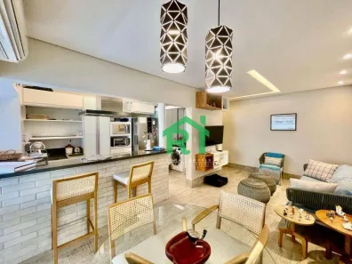 Flat com 2 Quartos à venda, 76m² no Pitangueiras, Guarujá
