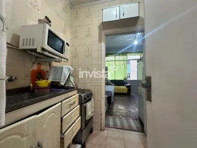 Apartamento com 1 Quarto à venda, 33m² no Pompéia, Santos