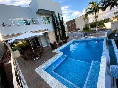 Casa de Condomínio com 5 Quartos para alugar, 400m² no Alphaville (Abrantes), Camaçari