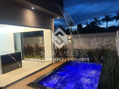 Casa de Condomínio com 3 Quartos à venda, 143m² no Rosa de Leiria Condomínio Horizontal, Goianira