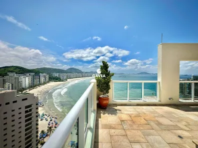 Cobertura com 2 Quartos para alugar, 196m² no Jardim Las Palmas, Guarujá