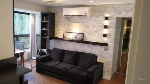 Flat com 1 Quarto para alugar, 69m² no Itararé, São Vicente