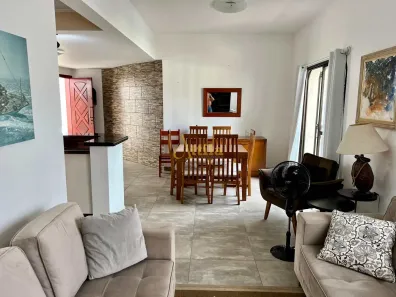 Casa de Condomínio com 3 Quartos para alugar, 117m² no Enseada, Guarujá