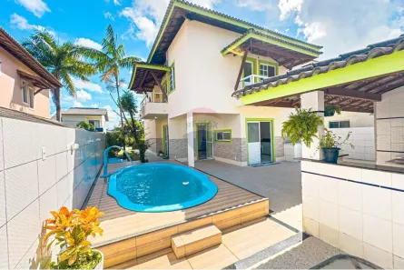 Casa de Condomínio com 4 Quartos à venda, 242m² no Jauá (Abrantes), Camaçari