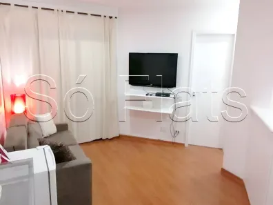 Flat com 1 Quarto para alugar, 36m² no Cerqueira César, São Paulo