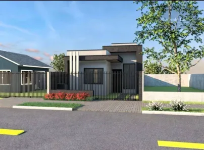 Casa de Condomínio com 3 Quartos à venda, 63m² no Nações, Fazenda Rio Grande