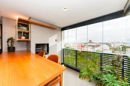 Apartamento com 1 Quarto para alugar, 84m² no Alto da Glória, Curitiba