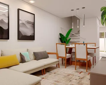 Casa de Condomínio com 2 Quartos à venda, 65m² no Jardim Luciana, Itaquaquecetuba