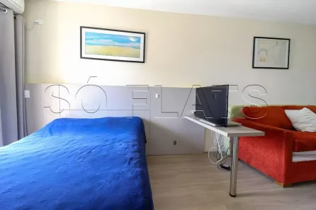Flat com 1 Quarto para alugar, 40m² no Indianópolis, São Paulo