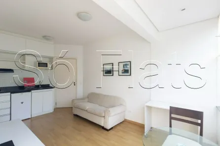 Flat com 1 Quarto para alugar, 44m² no Paraíso do Morumbi, São Paulo
