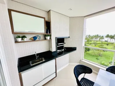 Apartamento com 3 Quartos para alugar, 147m² no Riviera, Bertioga