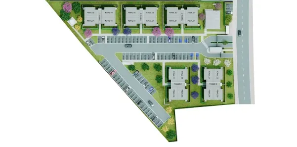 Bella Vida Santo Antônio Residencial no Santo Antônio, Louveira