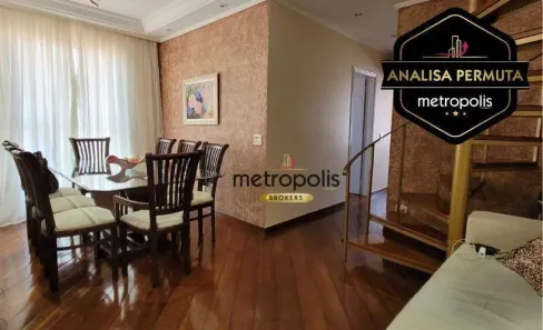 Cobertura com 3 Quartos à venda, 172m² no Santa Paula, São Caetano do Sul