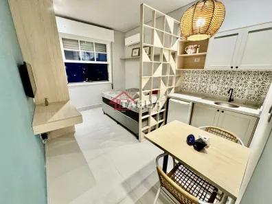 Kitnet com 1 Quarto à venda, 25m² no Ponta da Praia, Santos