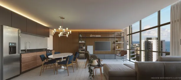 Apartamento com 1 Quarto à venda, 61m² no Boa Viagem, Recife