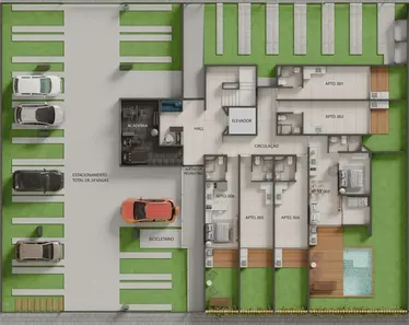 Apartamento com 1 Quarto à venda, 22m² no Tamandaré, Praia de Tamandaré