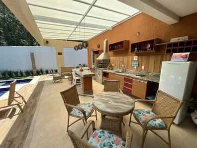 Casa de Condomínio com 5 Quartos à venda, 365m² no Alphaville (Abrantes), Camaçari