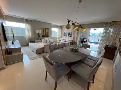 Casa de Condomínio com 4 Quartos para venda ou aluguel, 300m² no Alphaville (Abrantes), Camaçari