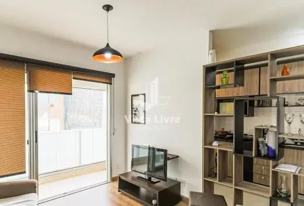 Apartamento com 1 Quarto à venda, 55m² no Santo Amaro, São Paulo