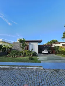 Casa de Condomínio com 3 Quartos para venda ou aluguel, 1052m² no Parque Nascente do Rio Capivara, Camaçari