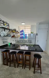 Kitnet com 1 Quarto à venda, 44m² no José Menino, Santos