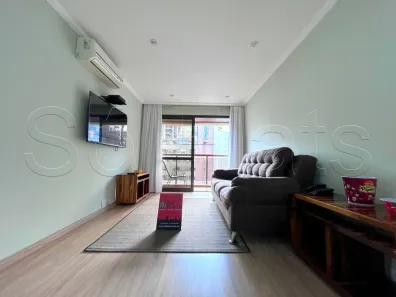 Flat com 1 Quarto para alugar, 46m² no Cerqueira César, São Paulo