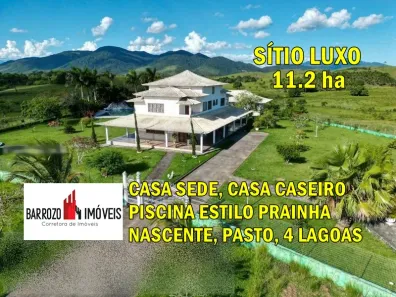 Fazenda / Sítio / Chácara com 4 Quartos à venda, 112000m² no Zona Rural, Tanguá