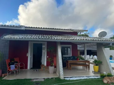 Casa de Condomínio com 4 Quartos à venda, 180m² no Guarajuba (Monte Gordo), Camaçari