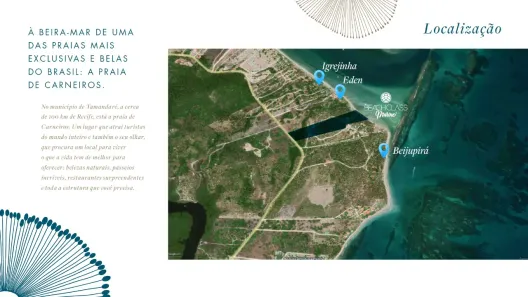 Apartamento com 1 Quarto à venda, 52m² no Praia dos Carneiros, Tamandaré